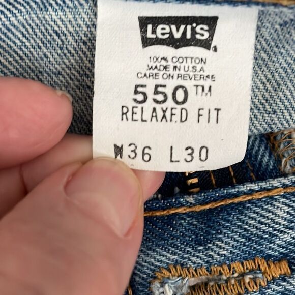 LEVI’S 550JEANS 36x30 RELAXED FIT - Picture 6 of 6